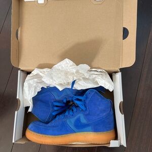 Nike Airforce 1 ‘07 — blue suede